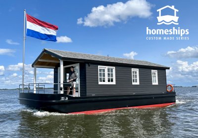 HOMESHIP VaarChalet 1250D Luxe Houseboat, Motorjacht for sale by Huisboot Makelaar