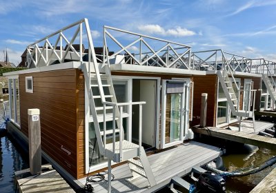 Havenlodge Melite Houseboat, Woonboot for sale by Huisboot Makelaar