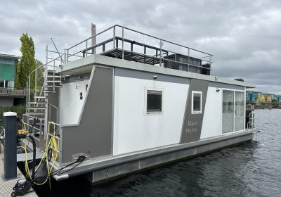 Gielissen Marin Home 54 Houseboat - Maasbommel, Woonboot for sale by Huisboot Makelaar