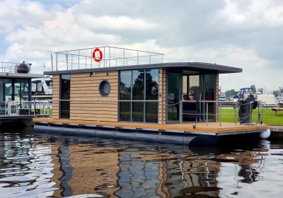 La Mare Houseboat Apartboat L - Vaarklaar - Met Verhuur, Woonboot for sale by Huisboot Makelaar