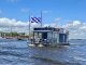 VaarAppartement 'Black Pearl' Houseboat - Panoramahut